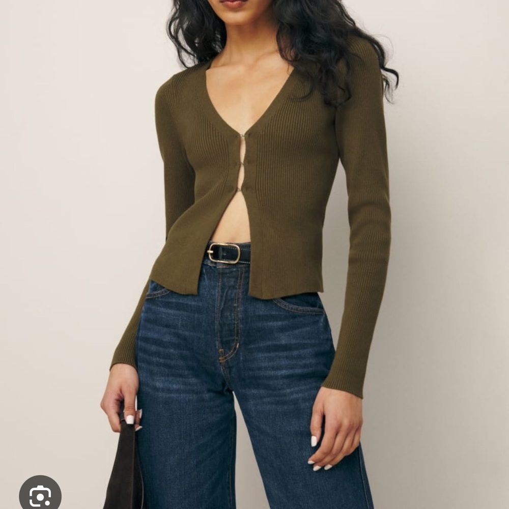 Reformation Kaitlyn Cotton Cardigan